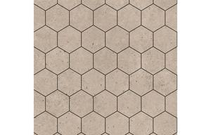 Fibo Urban - Rough Cement (Hexagonal) - Single